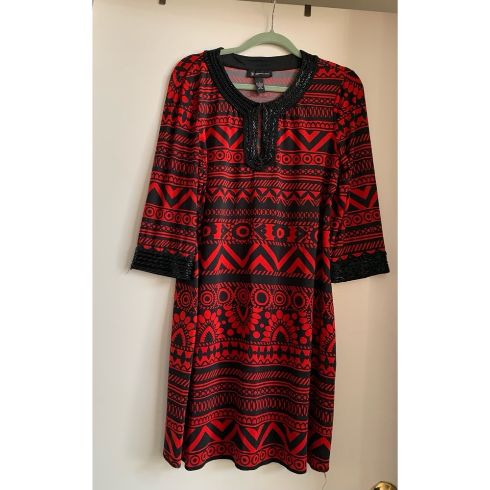 Red & Black INC Dress